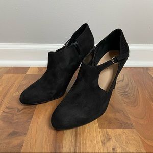 Black Cutout Heels